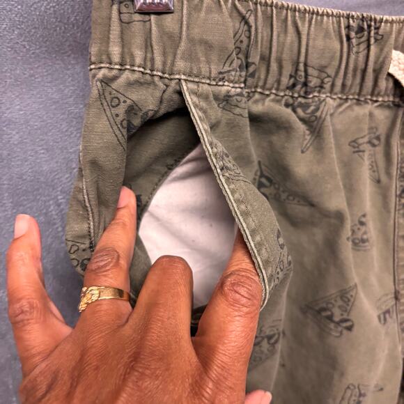 Vintage Arizona Jean Company Shorts Military Drawstring Pull On Skater Grunge - Picture 7 of 10